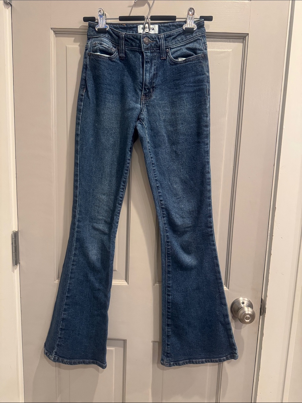 RSQ Dark Blue Flare Jeans